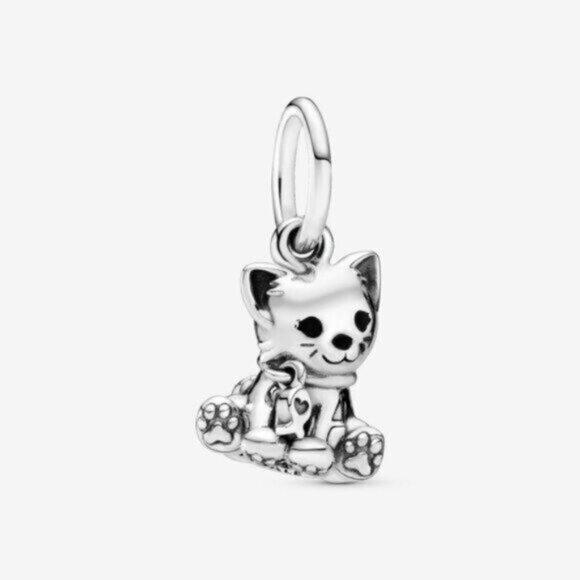 Pandora kitten charm - Picture 1 of 5